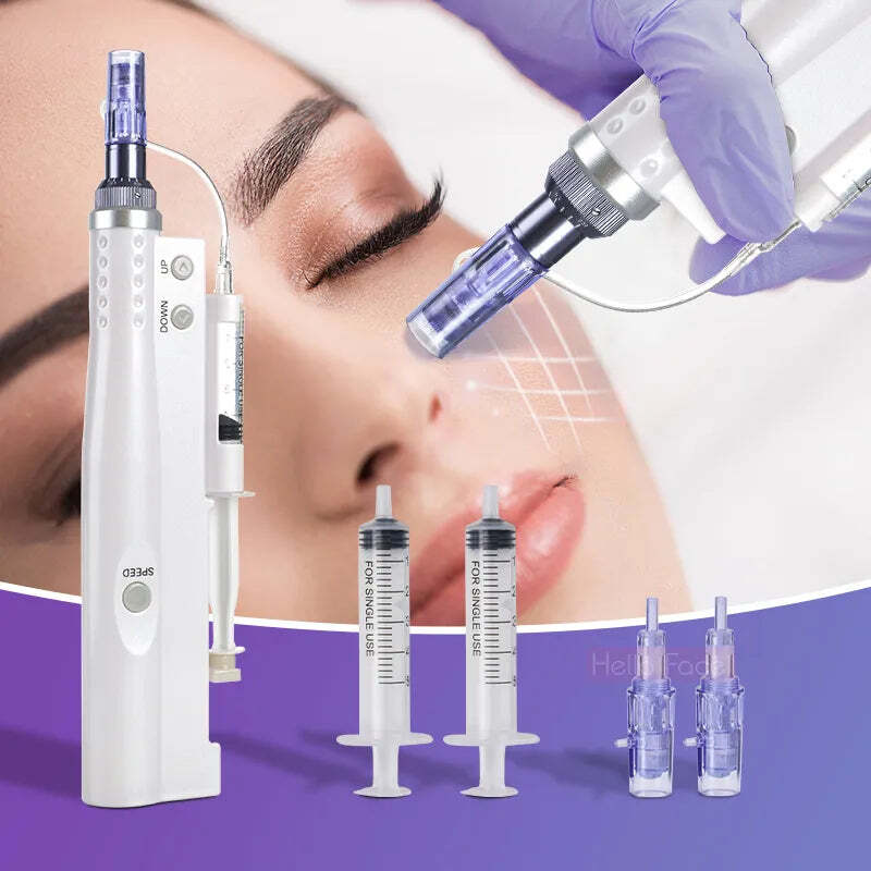 2in1 Professional Handheld Water Beauty Gun Anti Aging Skin Care Facial Machine