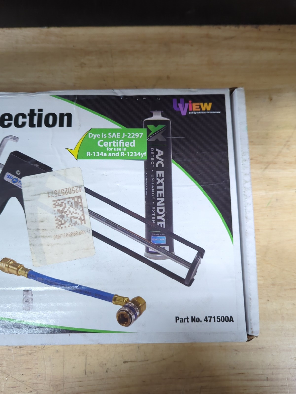UView 471500A Extend Dye Spotgun Injection System Tool - Find A/C System Leaks