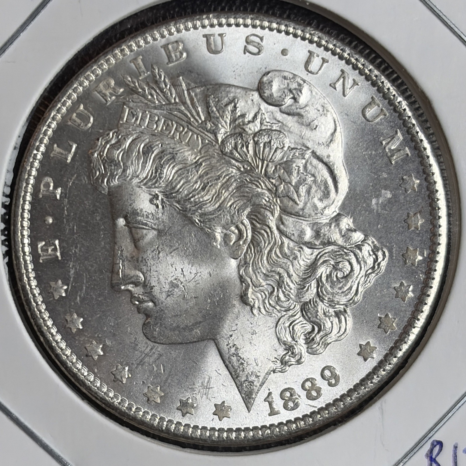 1889 Morgan Dollar - Uncirculated - MS Details  - $1 - 90% Silver
