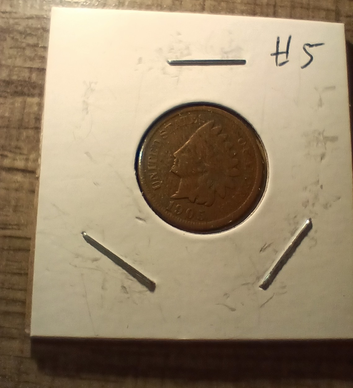 1905 Indian Head Penny One Cent