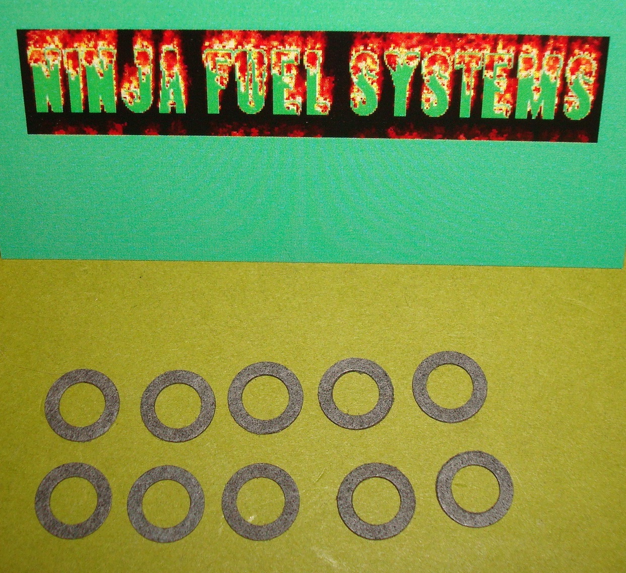 BG BARRY GRANT DEMON CARBURETOR  SQUIRTER GASKET 10 PACK ROAD DEMON SPEED