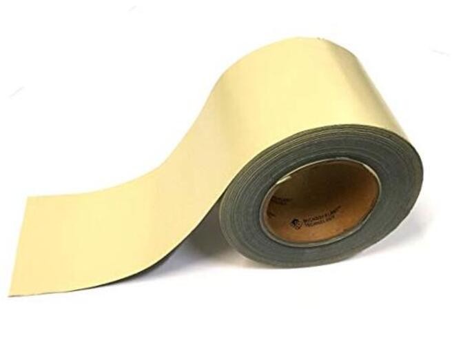 TAN Mobile Home RV Rubber Roof Repair Tape Sealant 4" x 10' - 10 Foot, 10 Feet