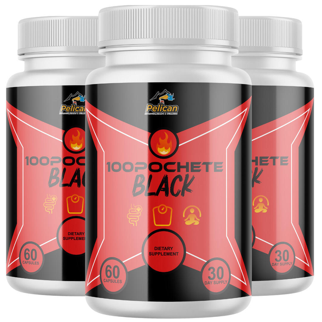 100 pochete black-  Keto & Weight Support- 3 Bottles- 180 Capsules
