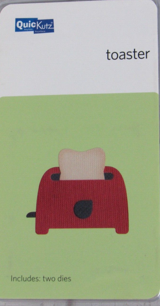 QuicKutz Toaster 2x2, 2 Cutting Die Set KS-0748