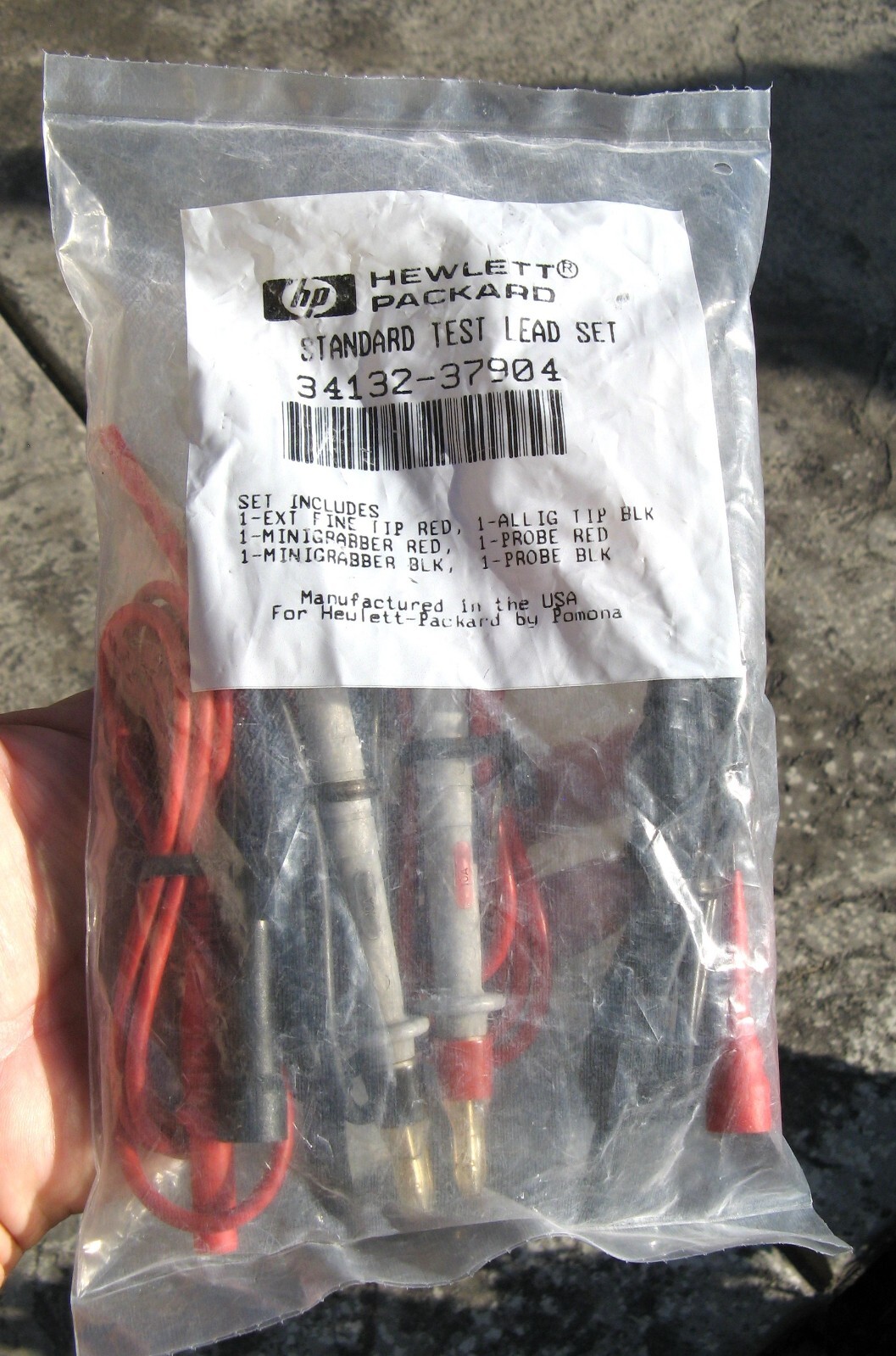 New Hewlett Packard HP Standard Test Lead Set 34132-37904