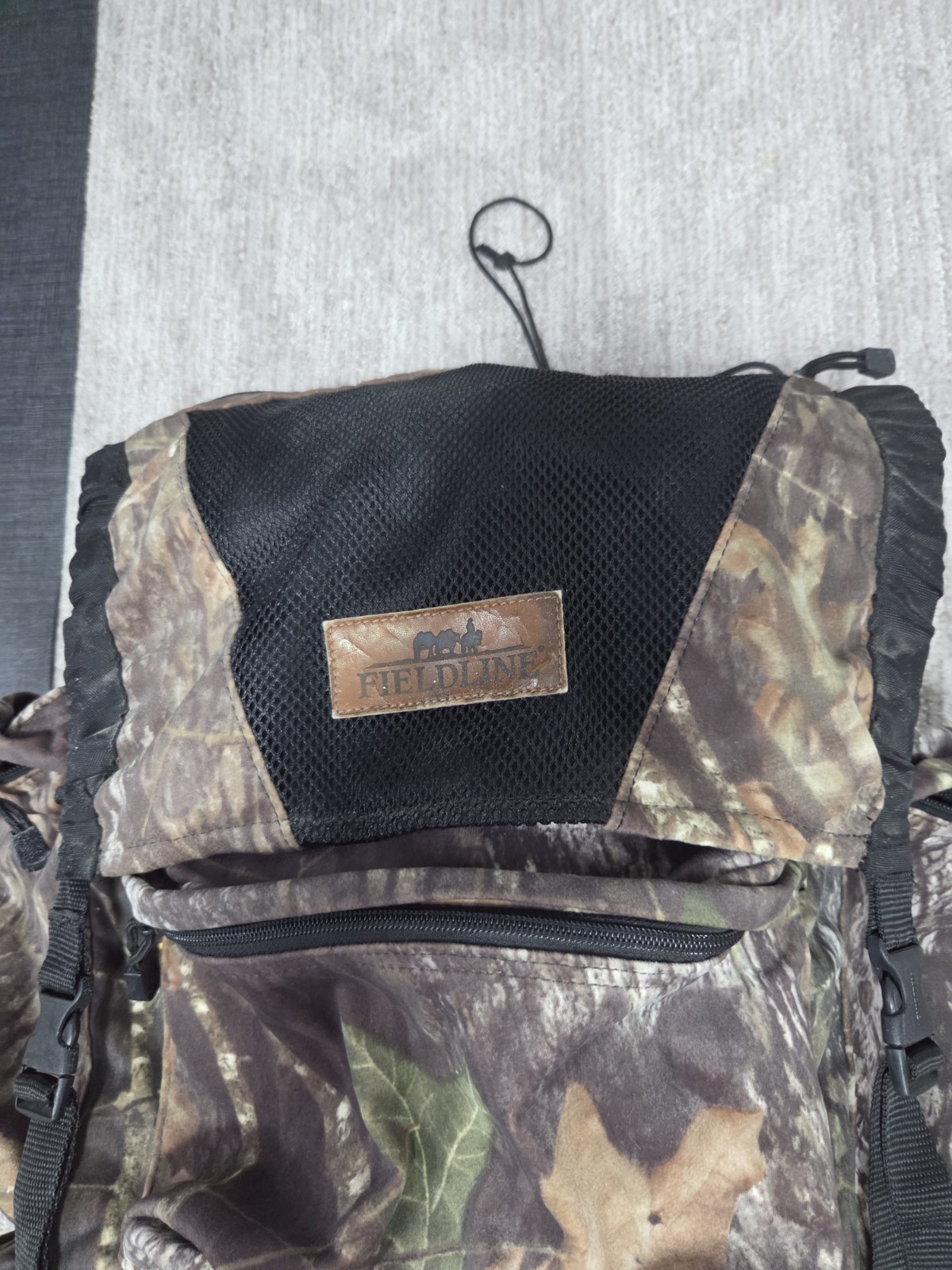 Vtg Fieldline Camo Medium-large External Frame Backpack Hunting