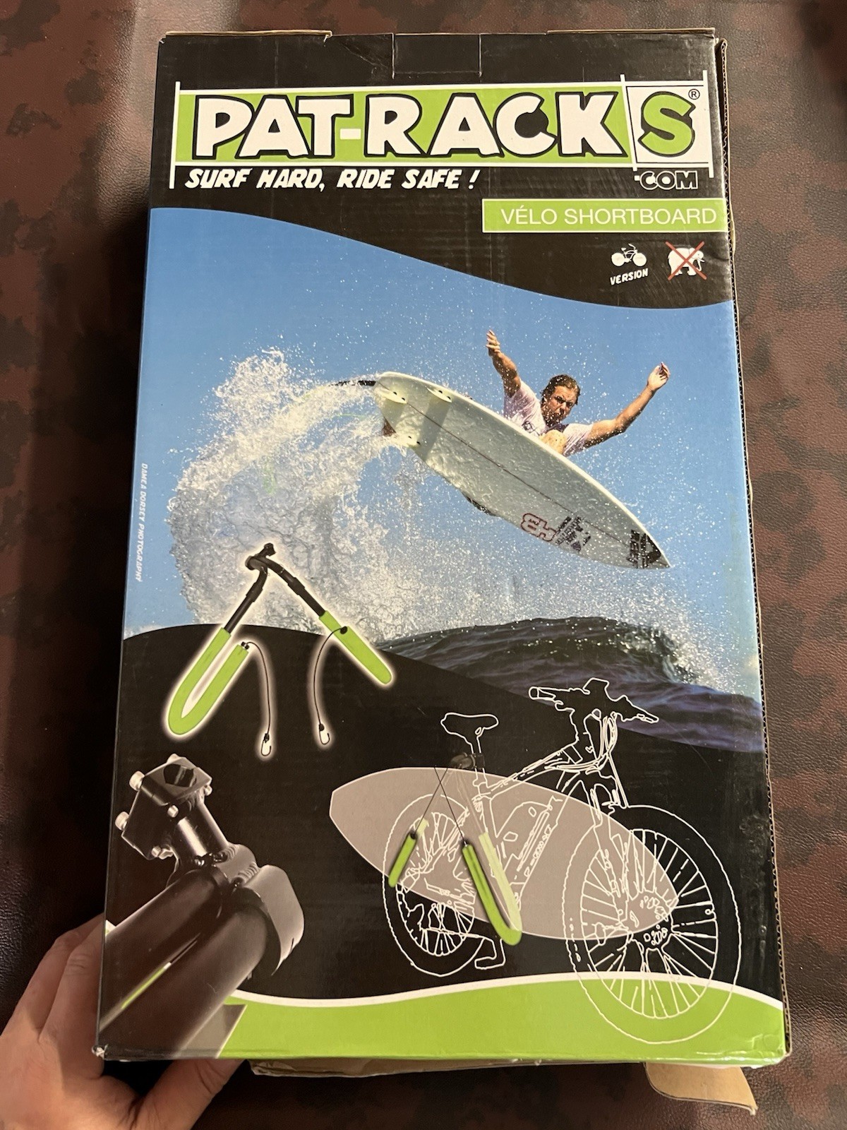 Pat-Racks Velo Short Board Bicycle Surfboard Racks - New Never Used in open box