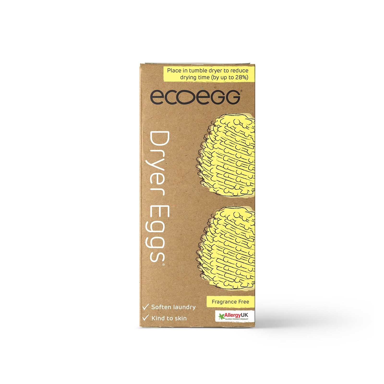Ecoegg Dryer Egg | Reduces Drying Time | Tumble Dryer Balls replacement | Sof...