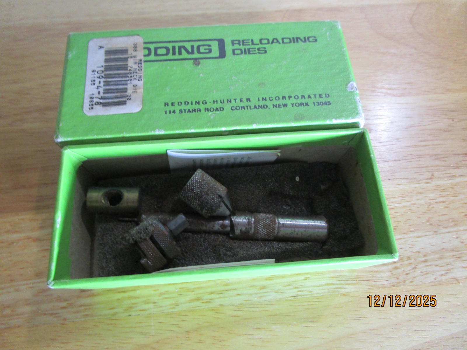 Redding 308 Win Reloading Neck Dies Model 109-4-78