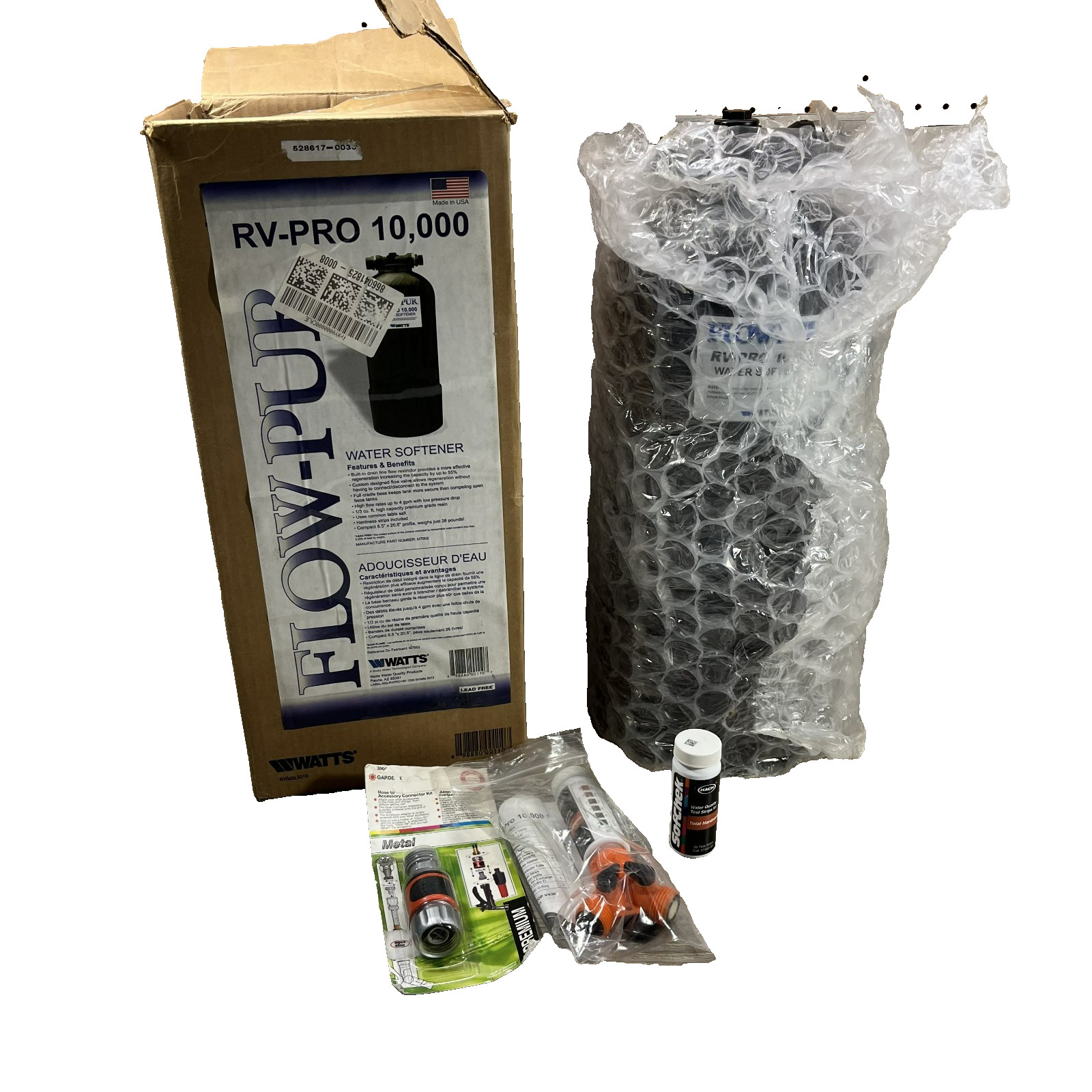 Flow-Pur RV Pro 10000 Portable Water Softener 0818 M7002 NEW