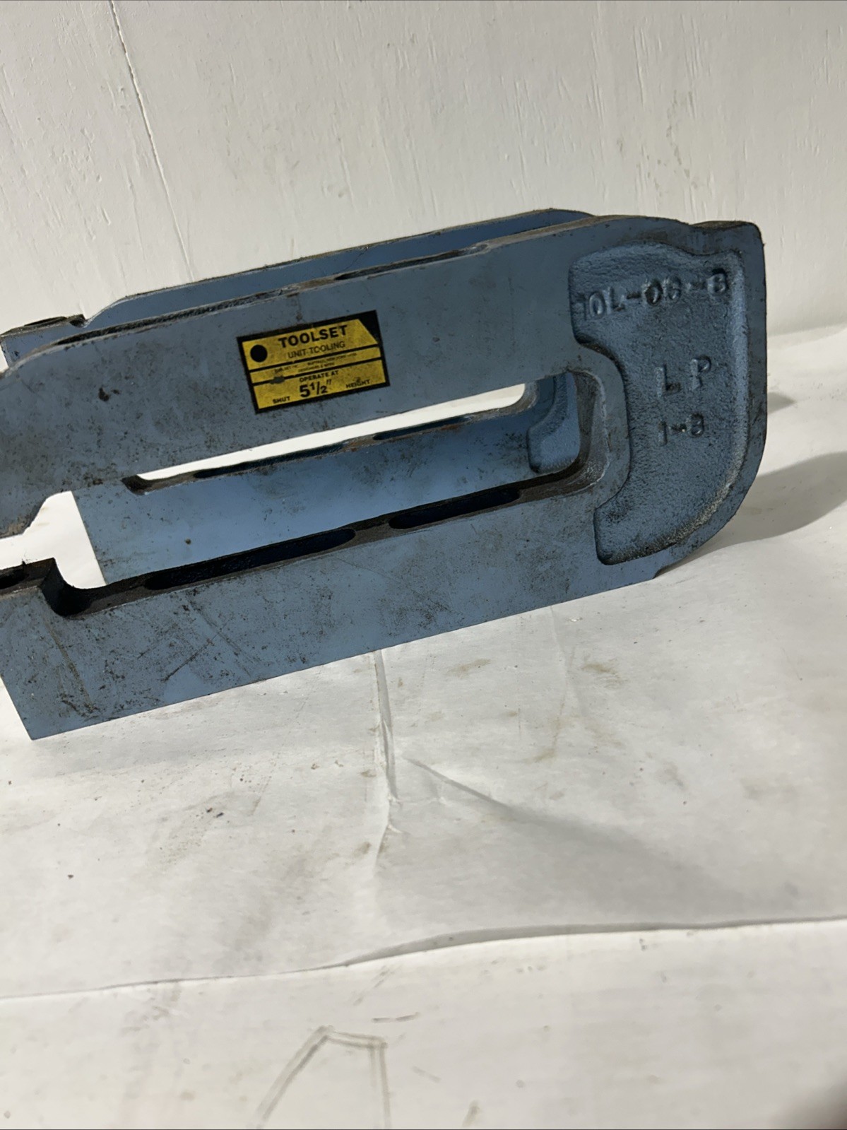 C Frame Punches Toolset Unit Tooling 5-1/2” Height 10L-06-8