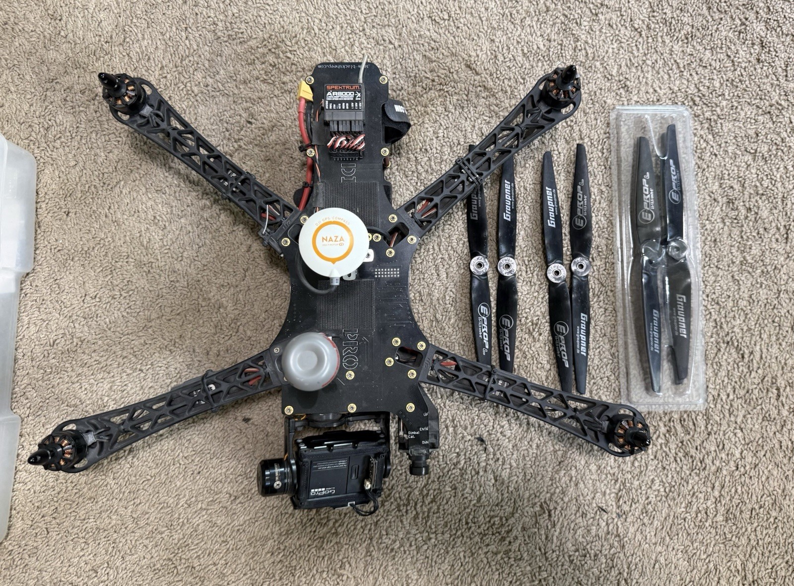 Team Black Sheep TBS Discovery Pro Quadcopter Drone DJI Naza Spektrum AR8000-X