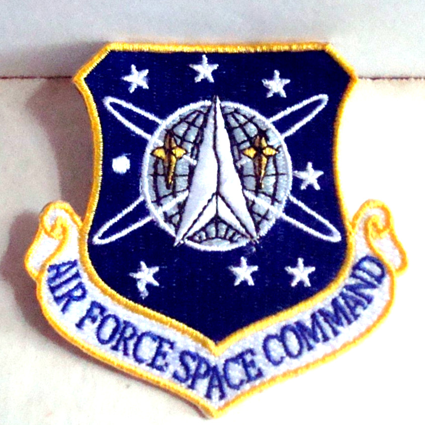 USSF SPACE COMMAND  FORCE  Military    PATCH  3  INCH