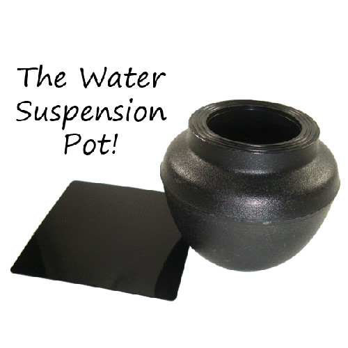 WATER SUSPENSION Magic Pot Trick Plastic Cup Vase Close Up Liquid Defies Gravity