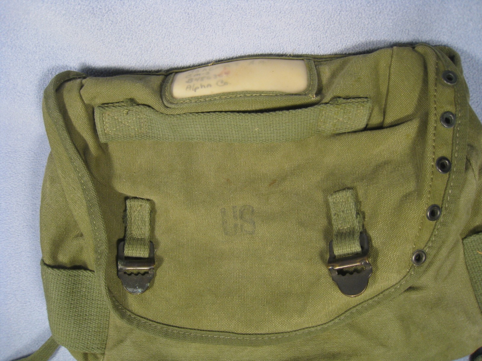 Vintage US. M61 Vietnam Canvas Buttpack