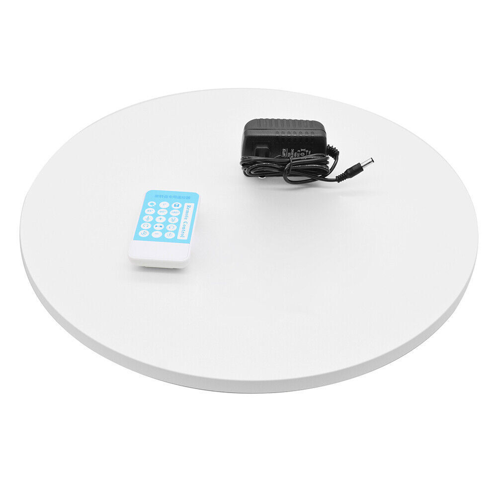 40cm Remote Control 2 Way Electric Turntable 360° Display Stand Base Rotating US