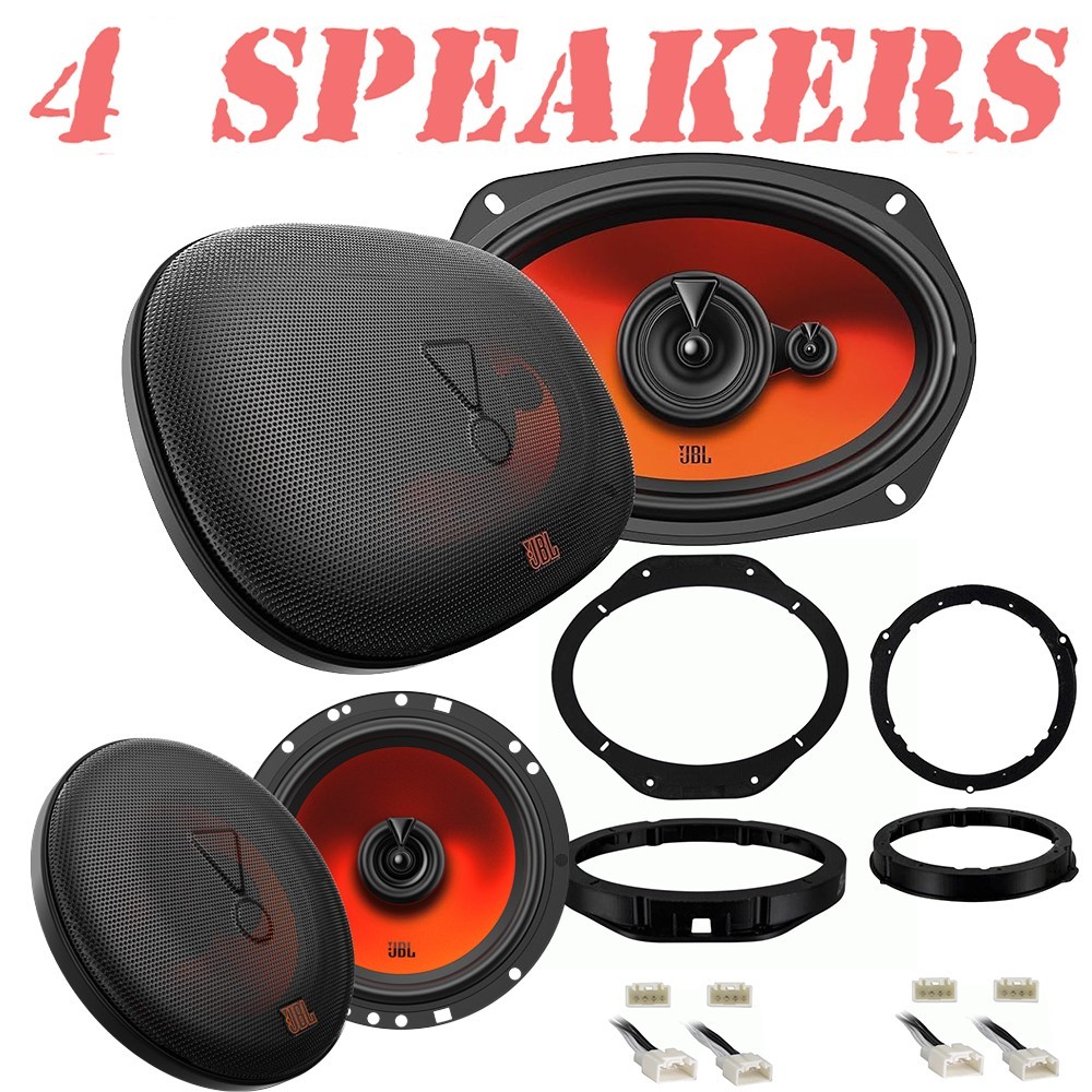 JBL 6x9" 560W Front & 6.5" 400W Rear Door Speakers for 2015-2024 Ford F-150