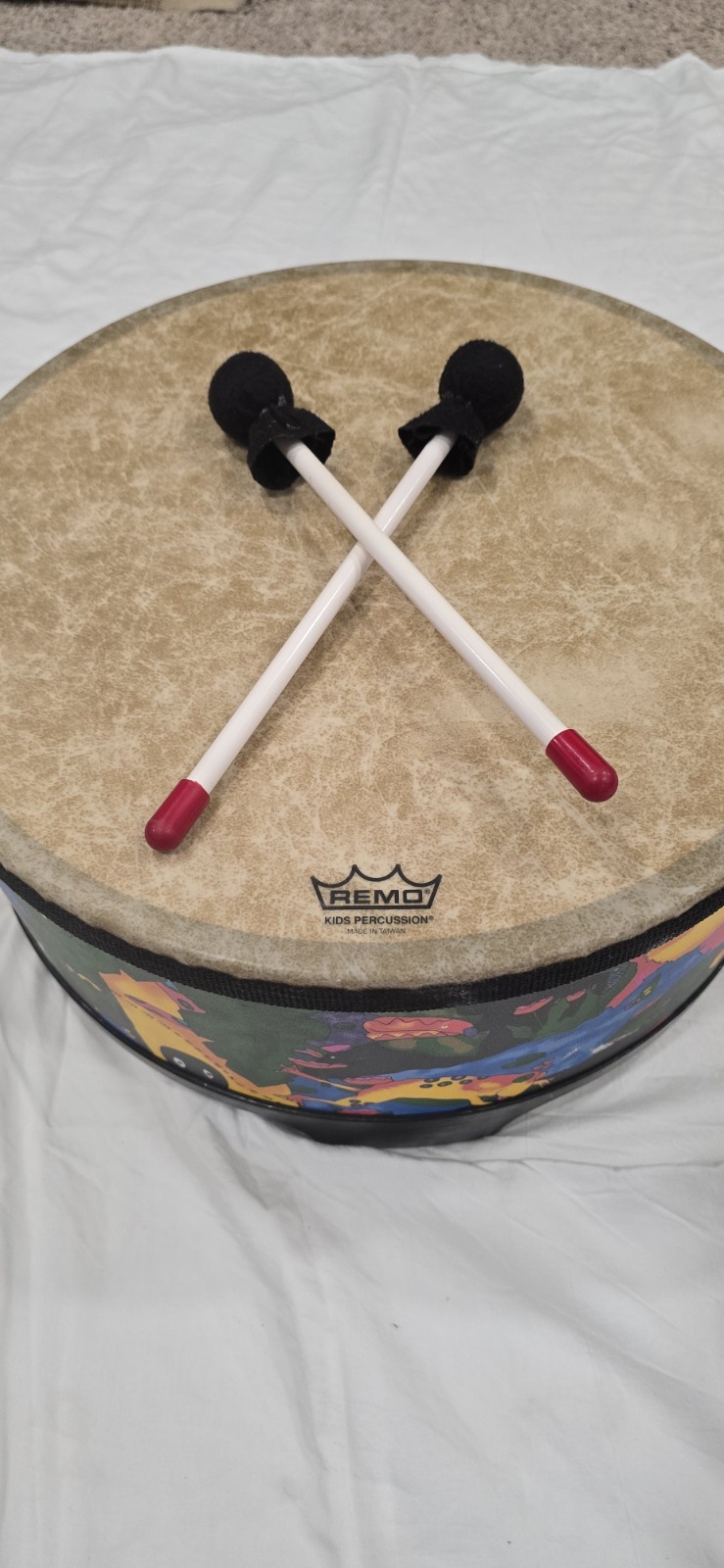 16" Kids Procession Gathering Leather Drum