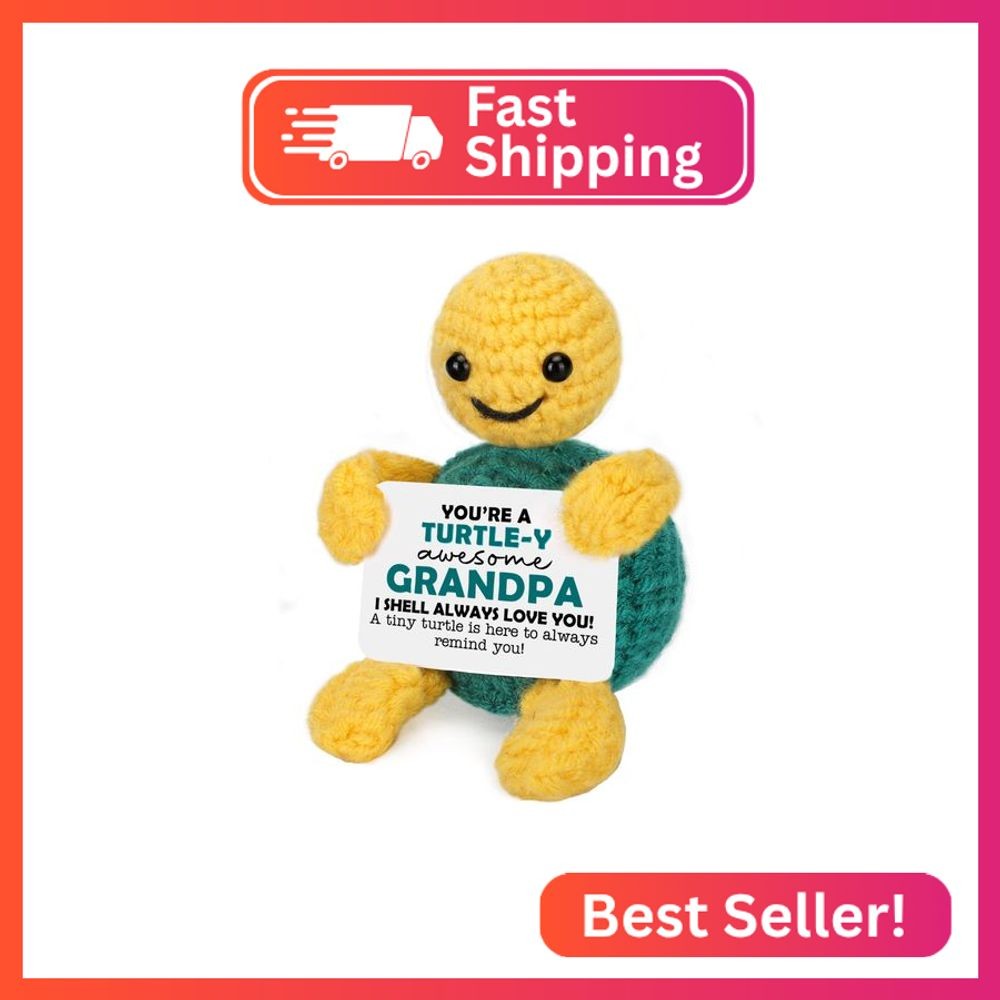 Funny Turtle Grandpa Gifts from Grandkids, Birthday Easter Basket Fathers Day fo