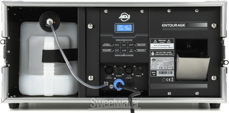 ADJ Entourage Faze Machine with Built-in Flight Case