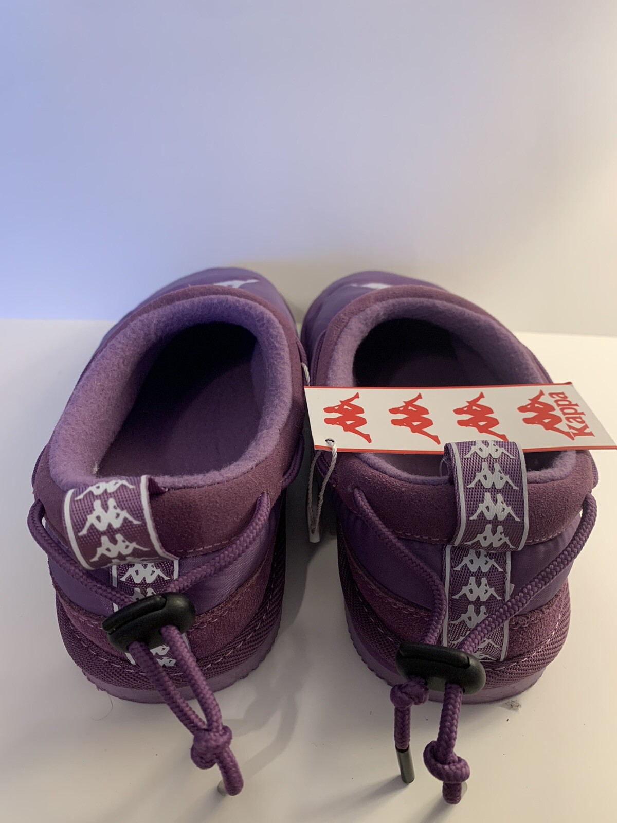 KAPPA Authentic MULE 3 Slip On Sandals Lavender Unisex Size 7 New Fast Ship