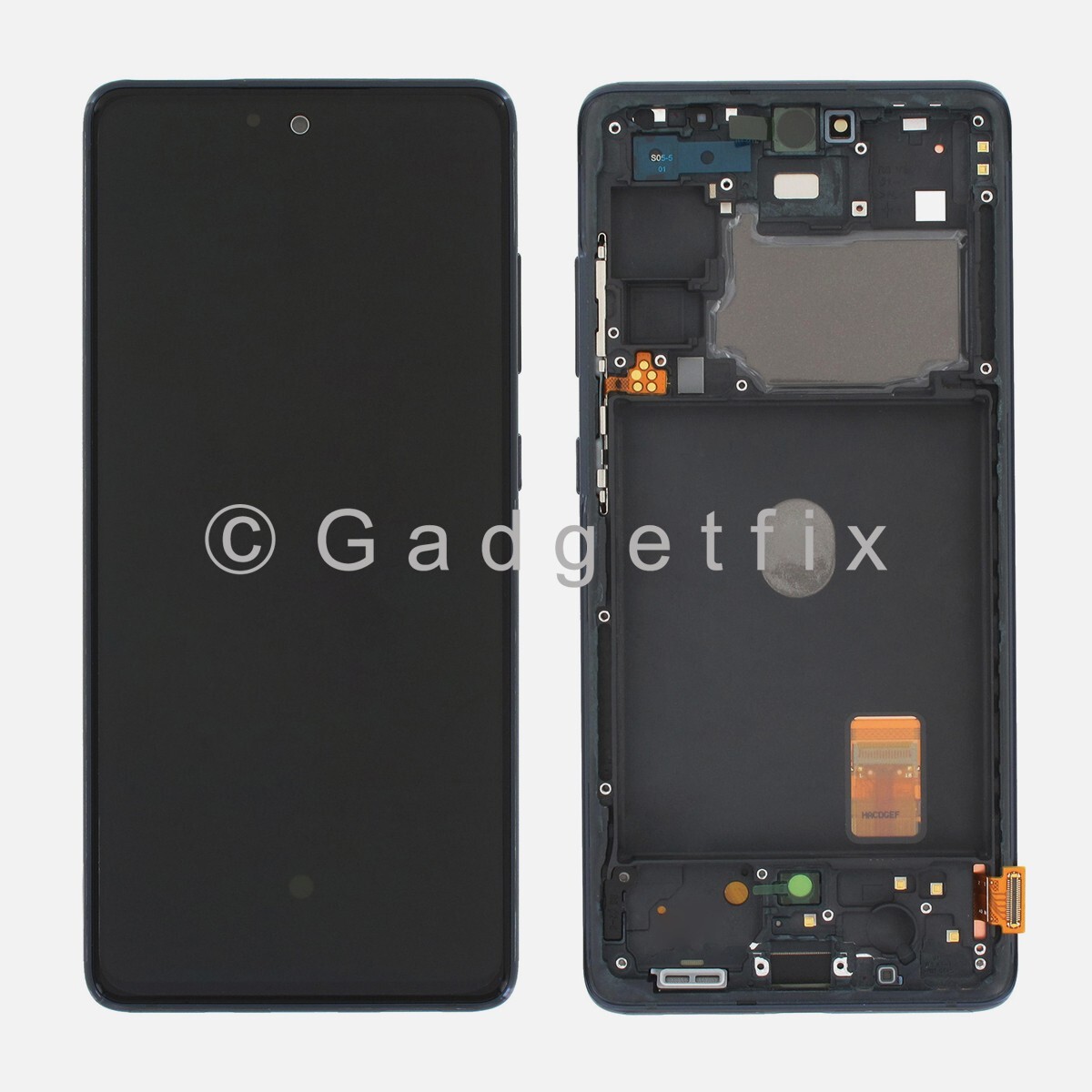 For Blue Samsung Galaxy S20 FE OLED Display LCD Touch Screen Frame Replacement