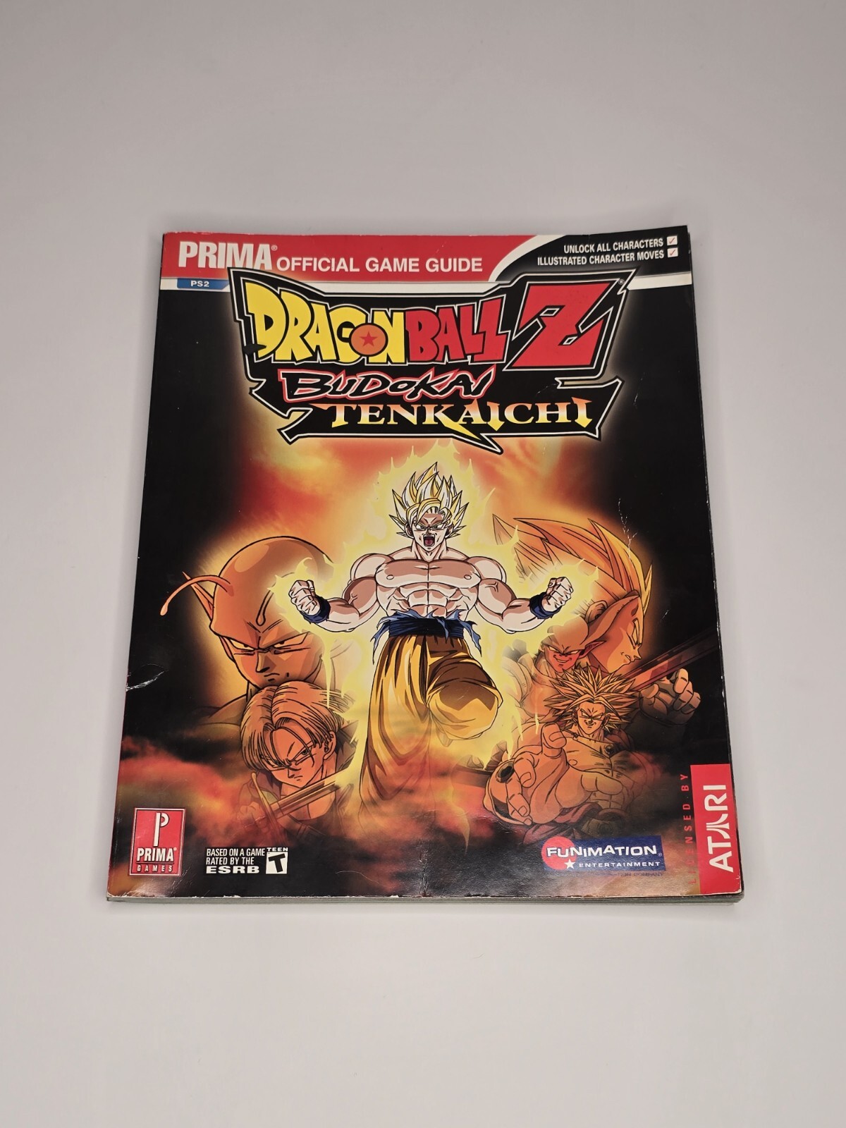 Dragon Ball Z: Budokai Tenkaichi Prima ATARI Official Strategy Guide