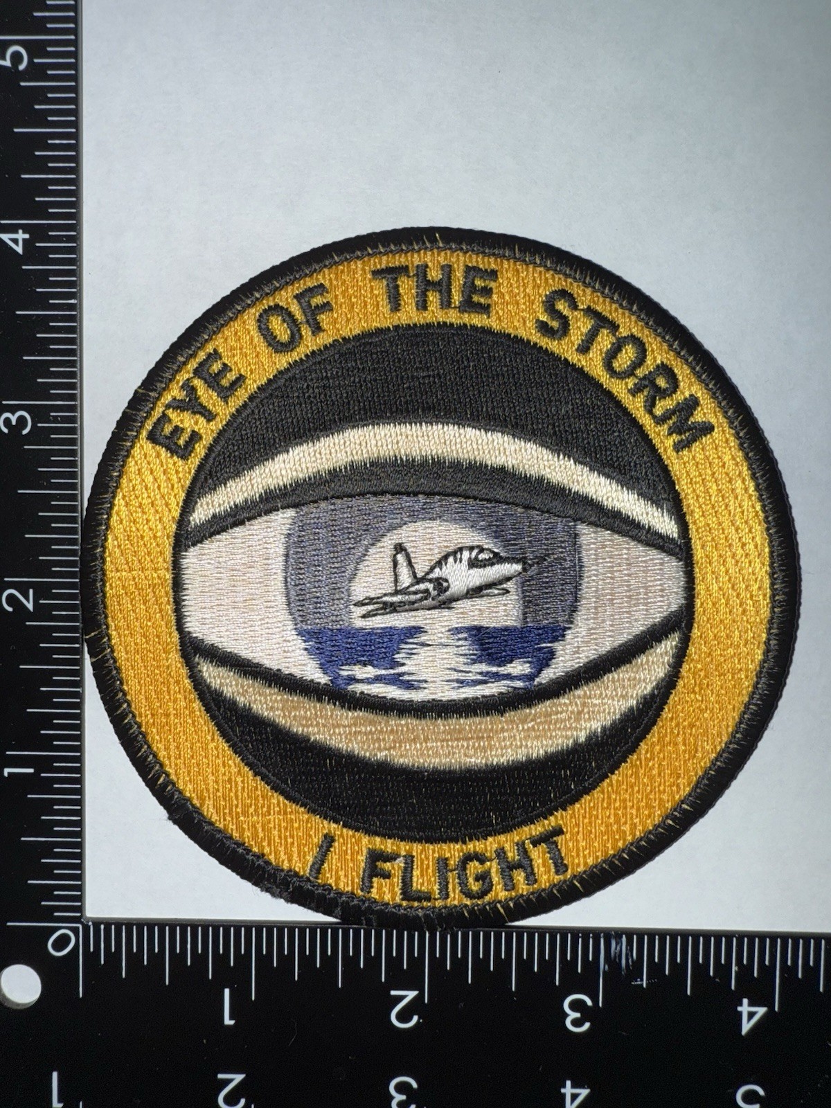 90th Flying Training Squadron “I” Flight Patch Eye of the Storm Obsolete
