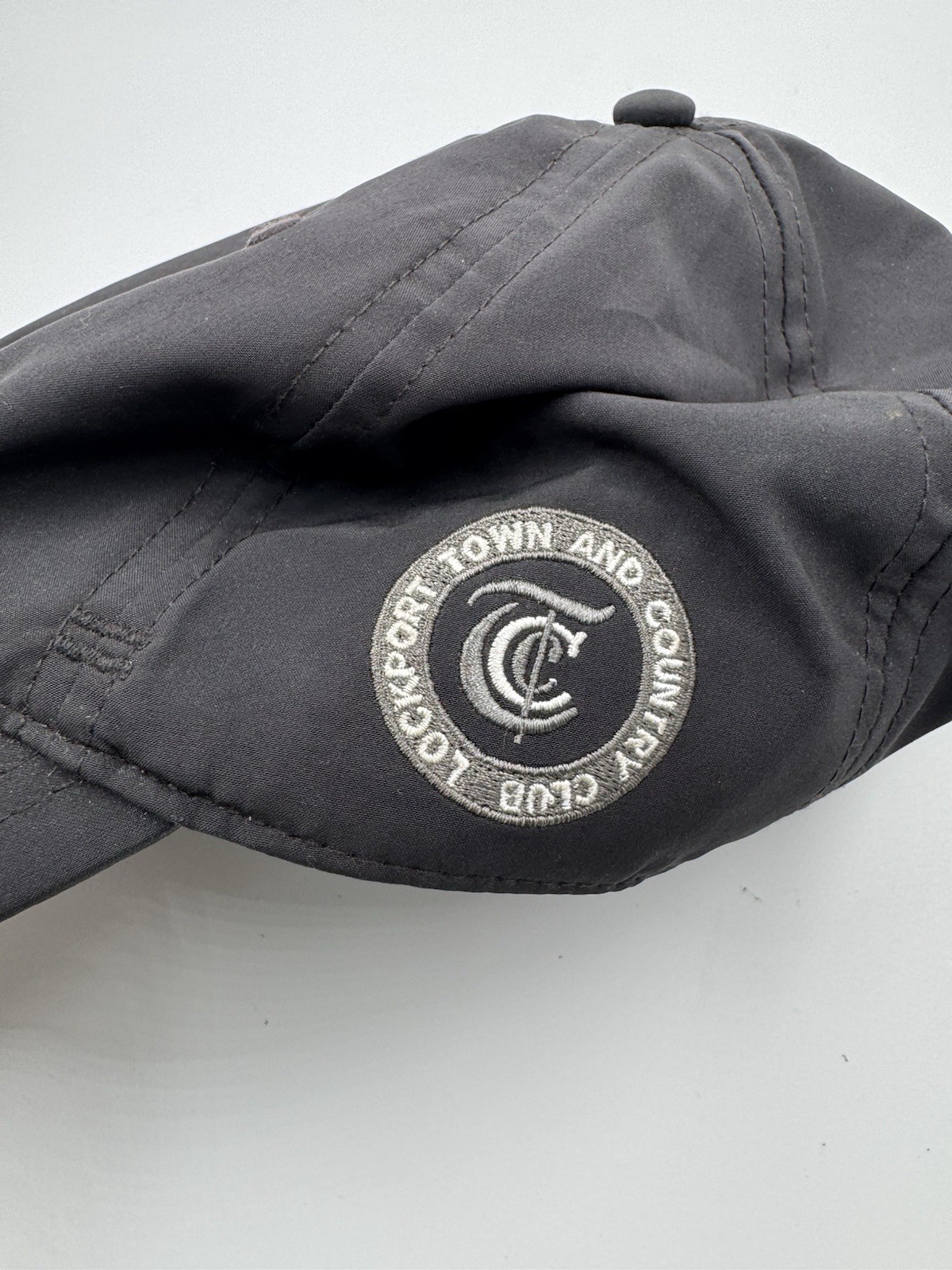 Titleist Golf Hat Adjustable Black Clean Lightweight