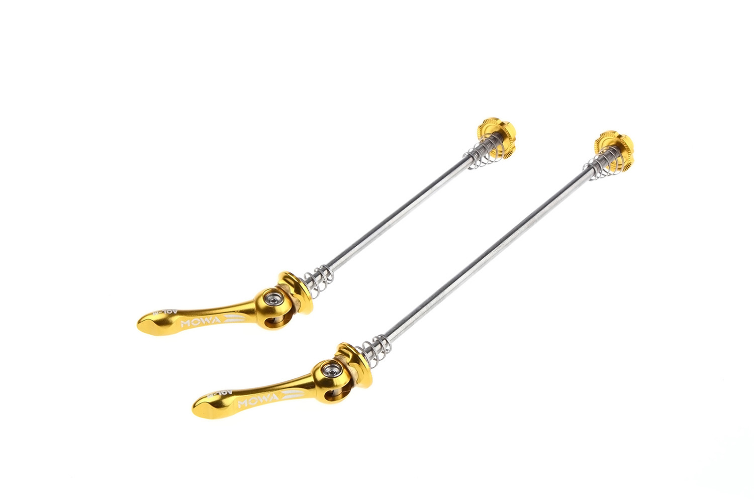 Mowa MTB Cyclocross Gravel Cycling Bike Titanium-Axle Qr Skewer Set Gold