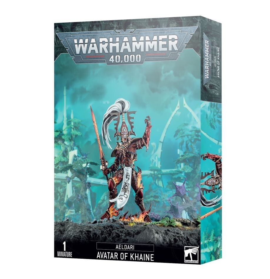 Warhammer 40k Aeldari Craftworlds Avatar of Khaine NEW in BOX