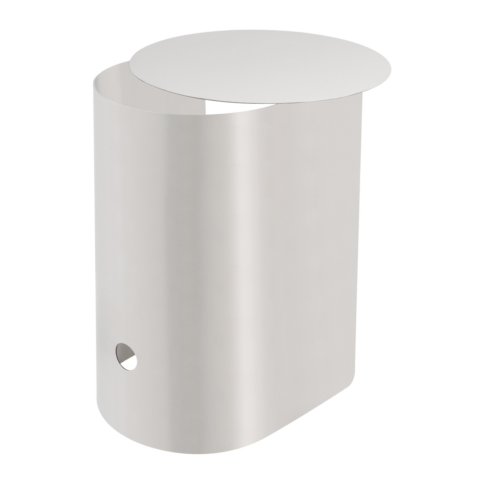 Side Table 28*46*51cm Bedroom Stainless Steel Side Table Silver Sofa Side Table