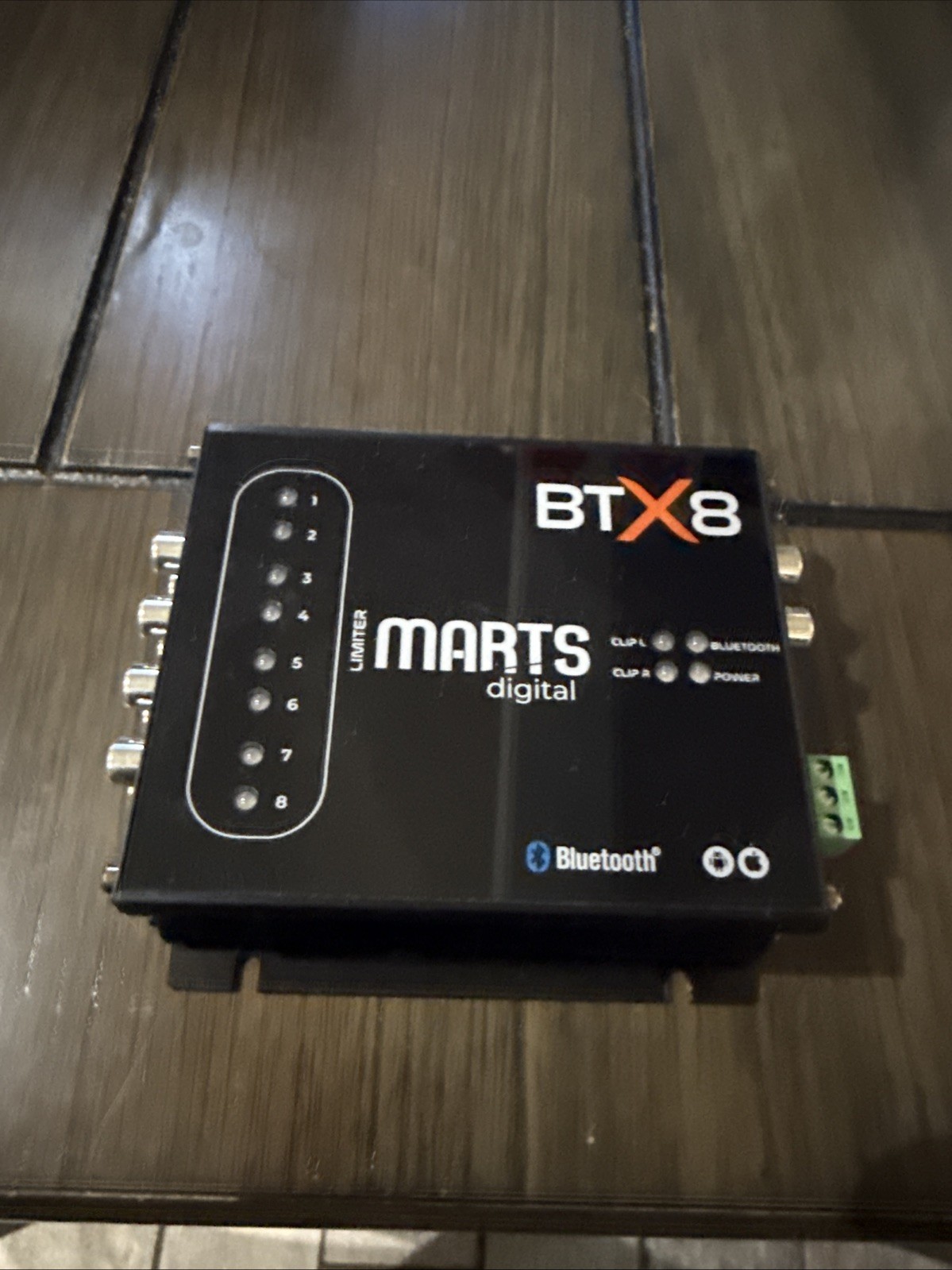 Marts Digital BTX8 8-Channel DSP Processor with Bluetooth App Controlled