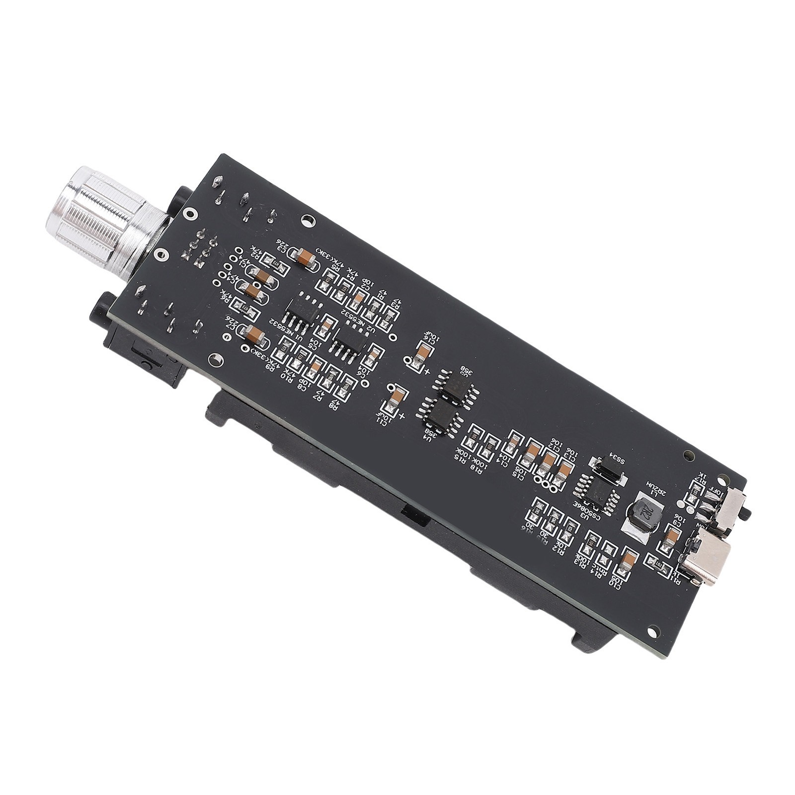 47HiFi NE5532 Headphone Amplifier Board PCB Rechargeable Earphone Amp Module 2A