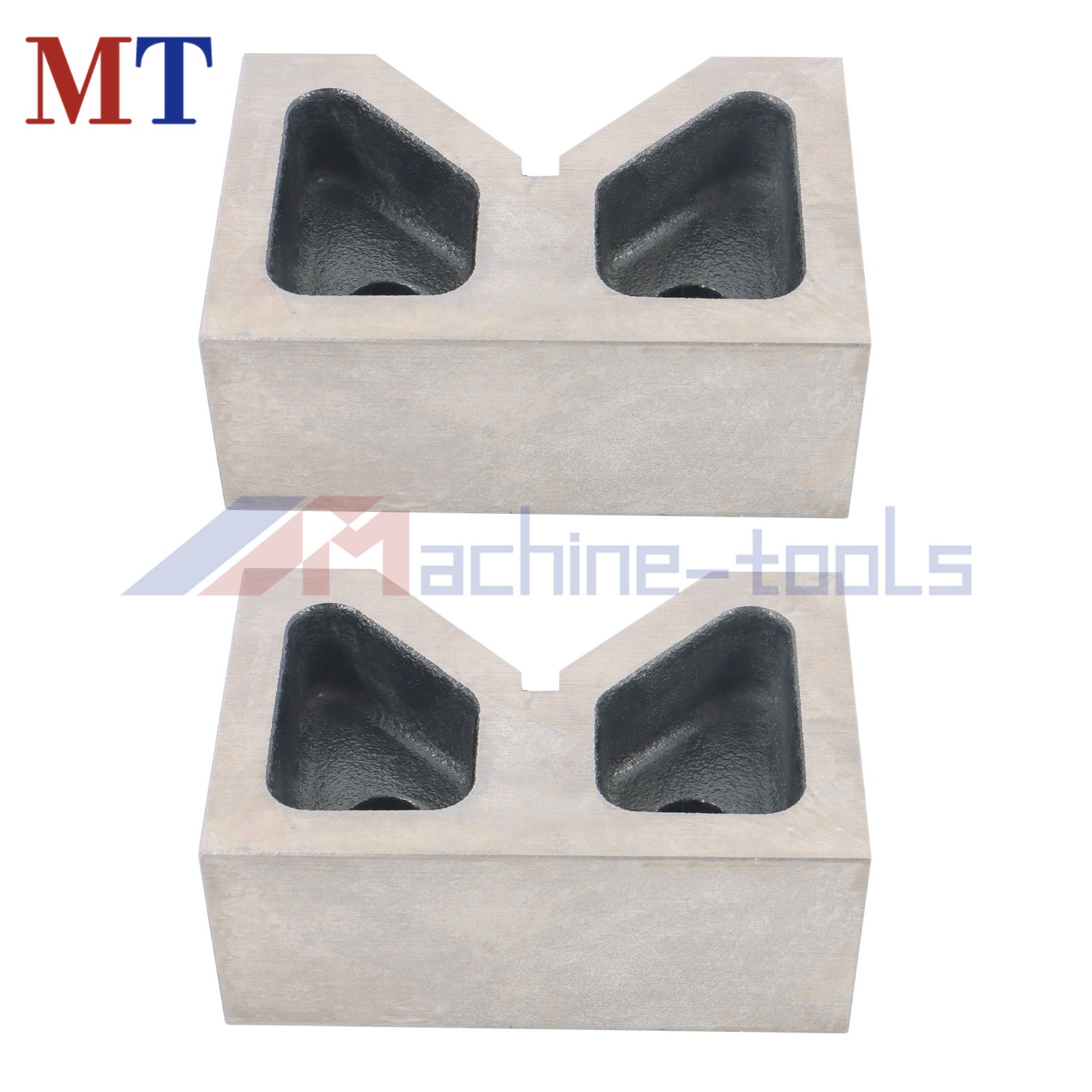 V-Block Ground 1*Pair 4" x 1-5/8" x 2-5/8" 90 Degree Cast Iron V-Blocks