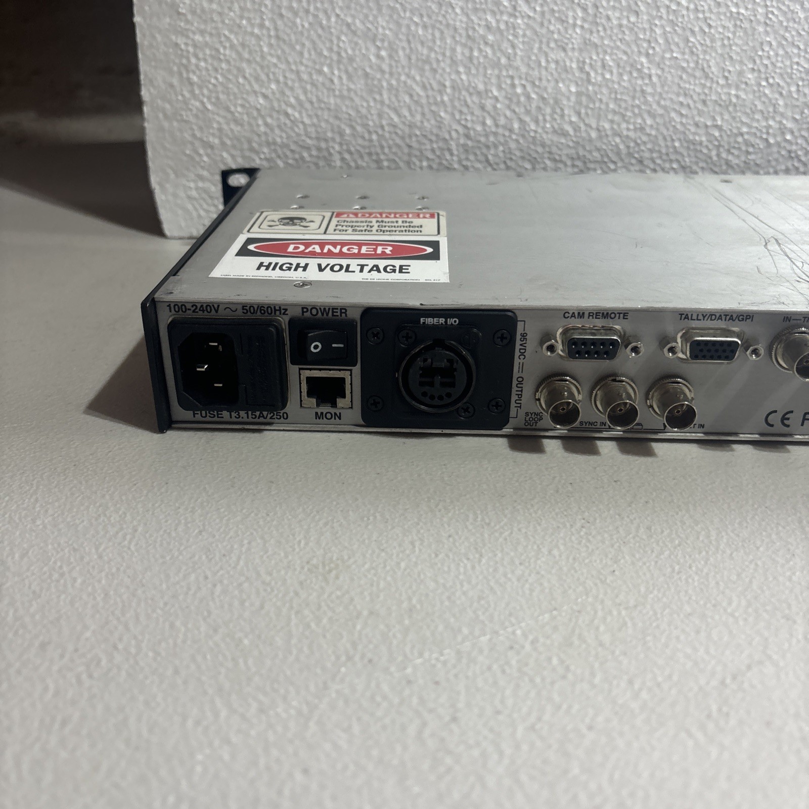 CopperHead ProHD RM-FP790 Powered Base Station - Rackmountable Untested Turns On