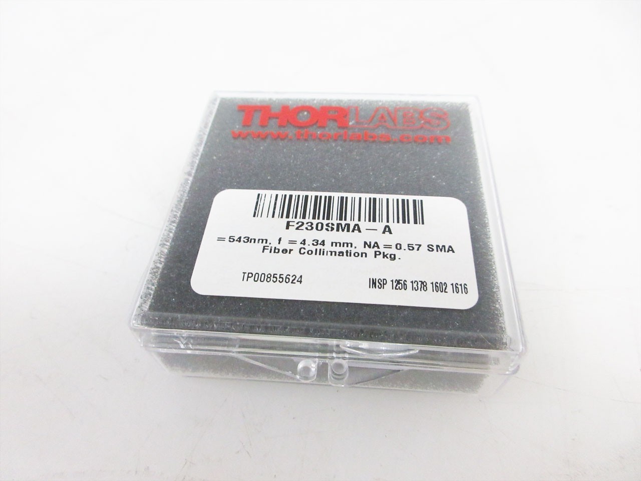 THORLABS F230SMA-A SMA905 FIBER COLLIMATION PACKAGE 543 nm, F = 4.34 mm