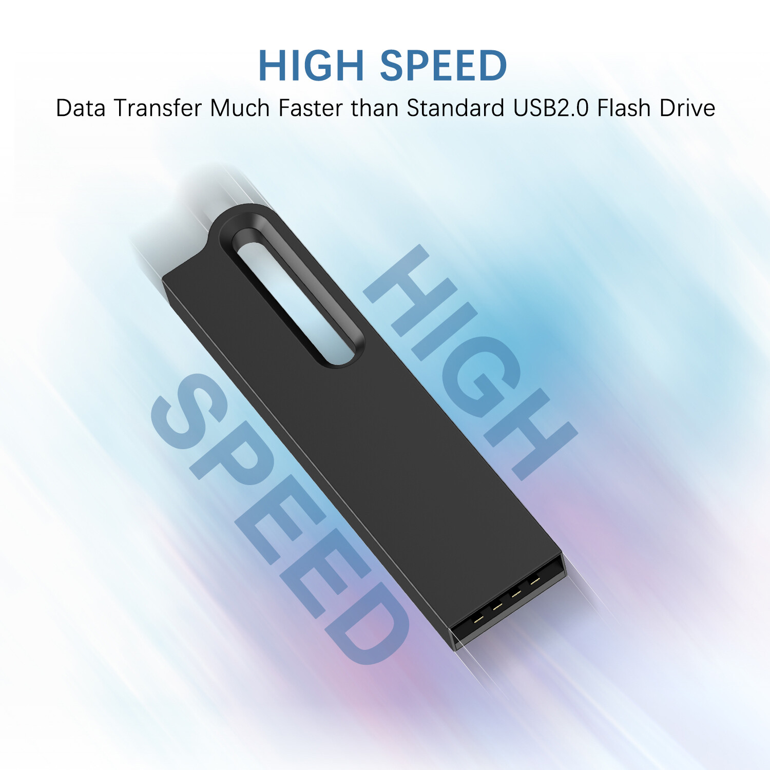 High-Speed 64GB Metal Mini USB 3.0 Memory Stick