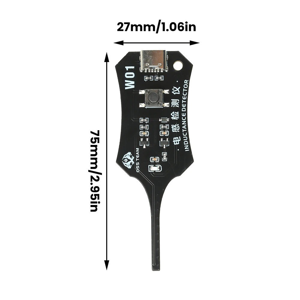 4pcs Inductance Tester W01 Inductor Detectors With Compactly Construction