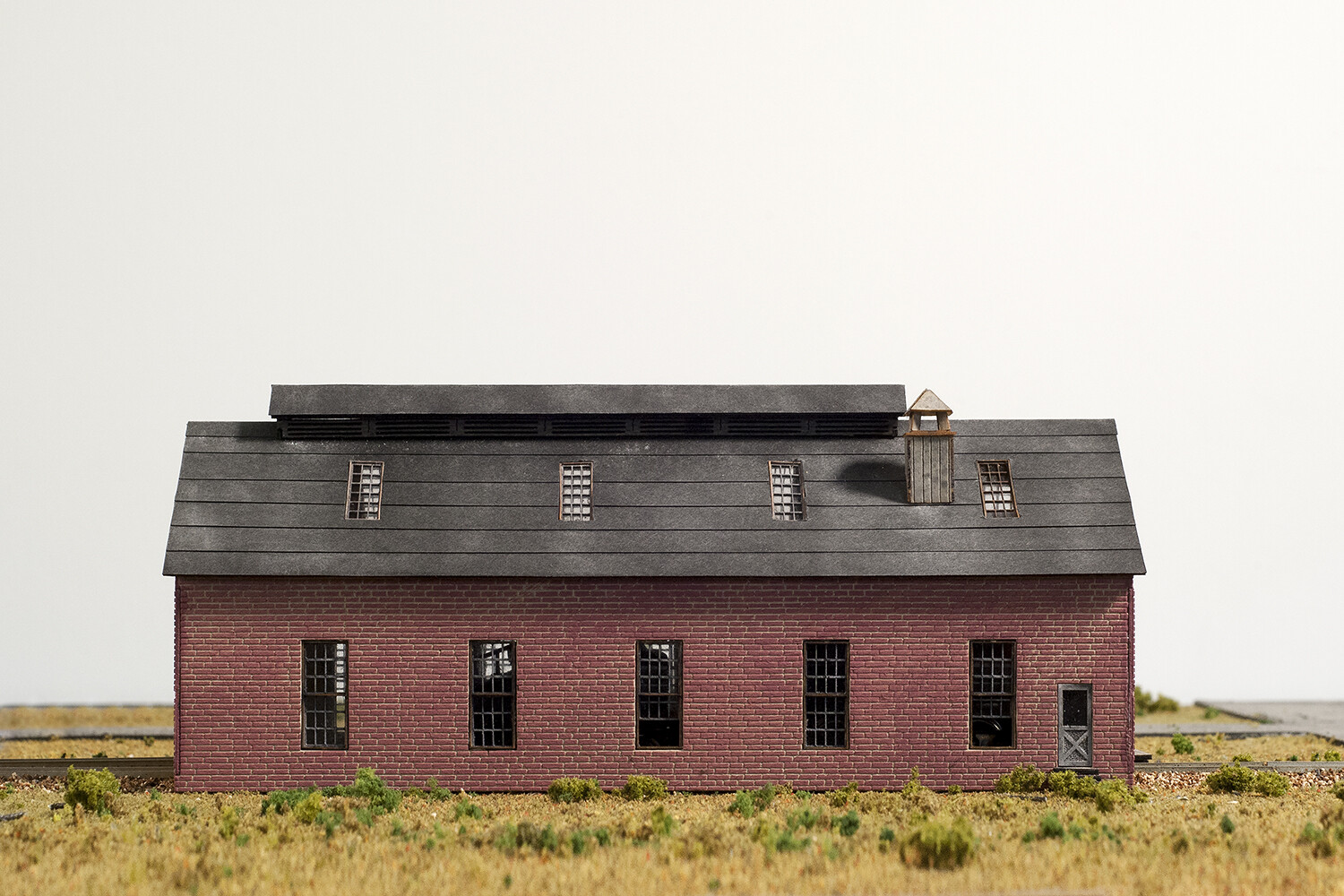Laser Cut N Scale 2 Stall Engine House Building KIT.