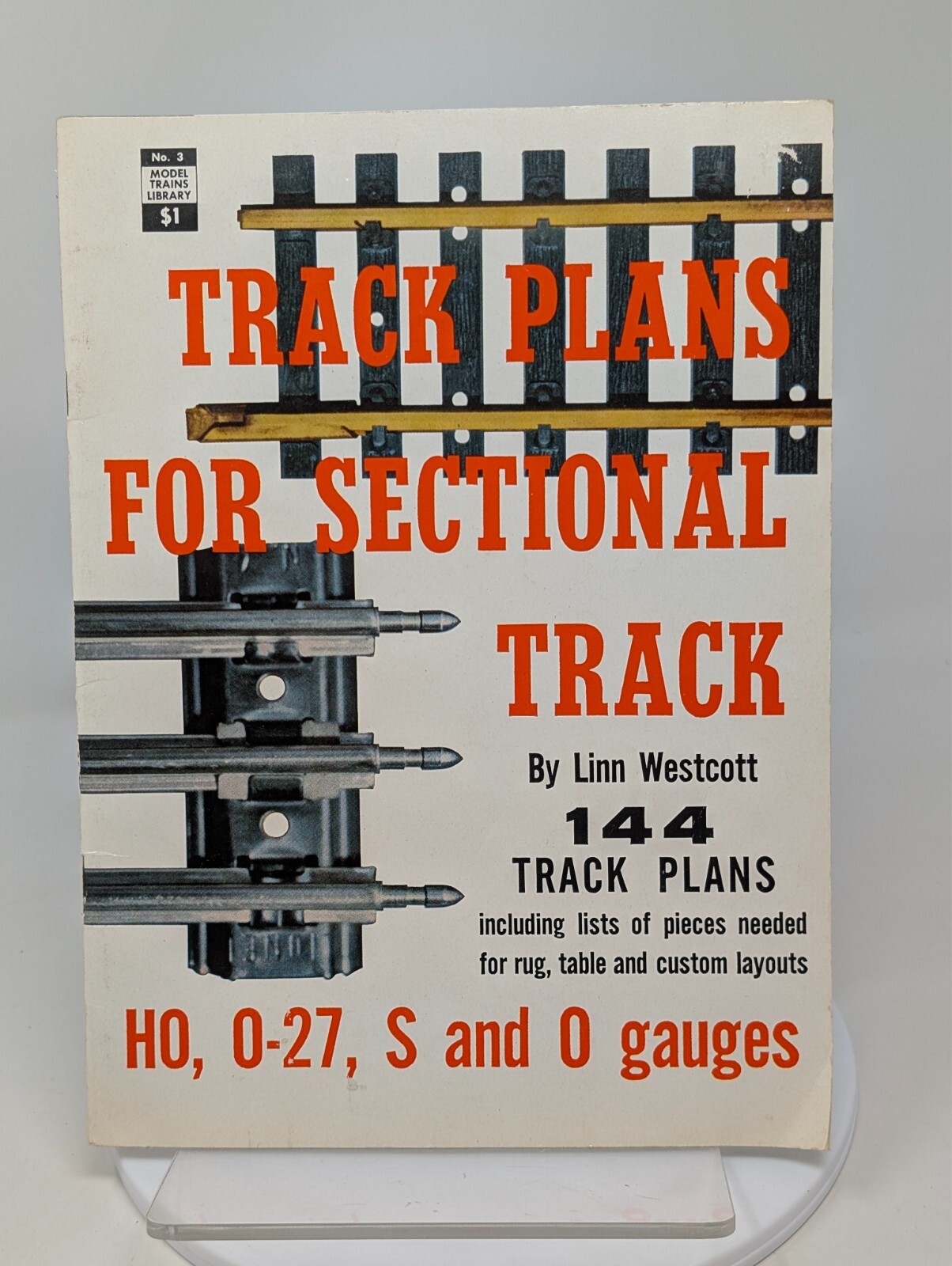 Track Plans for Sectional Track by Linn Westcott 1960 2ND ED Kalmbach Publishing
