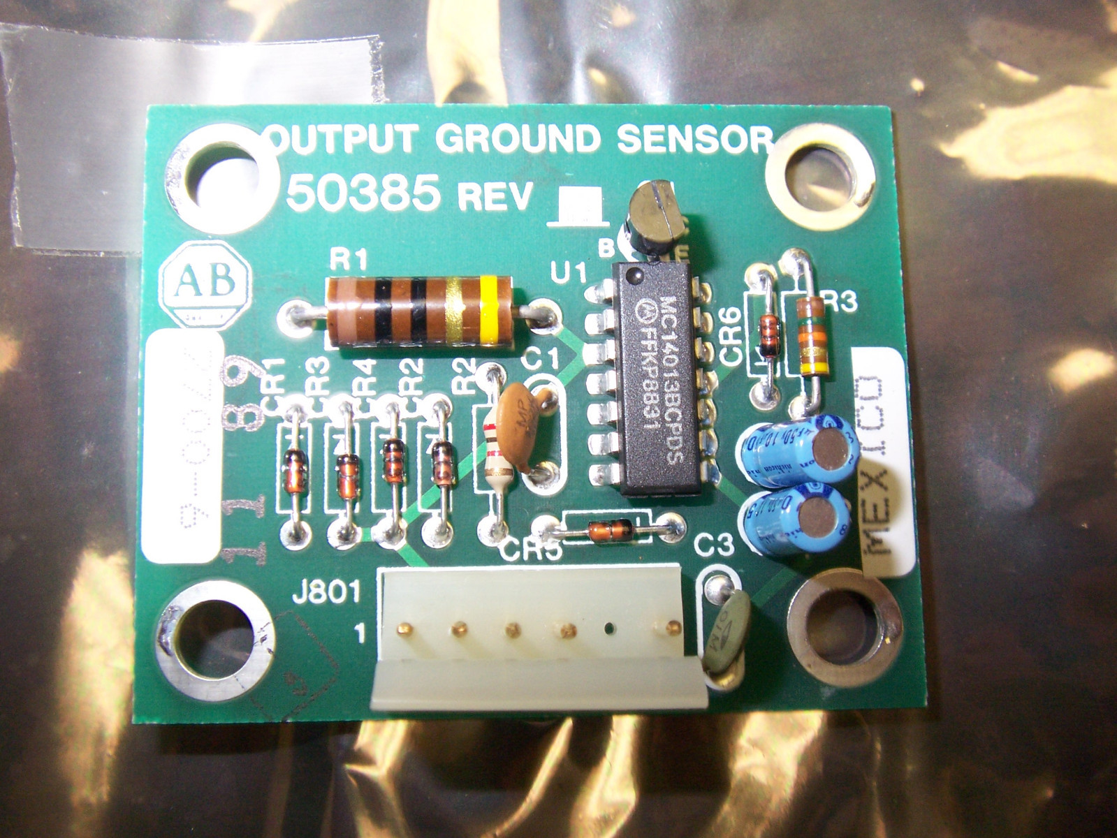 New Box Worn Old Stock Allen Bradley AB 50385 Rev 03 Output Ground Sensor 2700-6