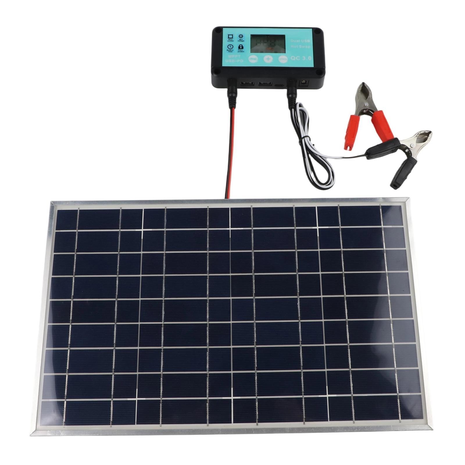 100W Solar Panel Kit,Panels Module 100w With Controller Solar Panel Kit New
