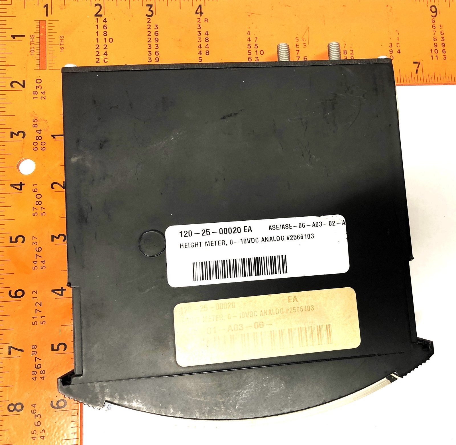 Transcat MeterMaster Blank Height Meter 0-10VDC Analog 2566103 NOS