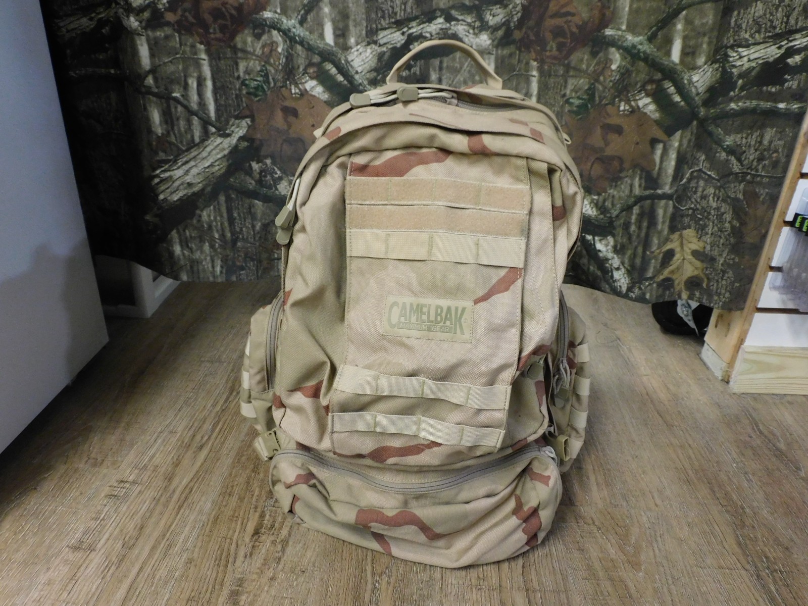 Camelbak BFM Maximum Gear Hydration Backpack DCU Camo Military Army GWOT