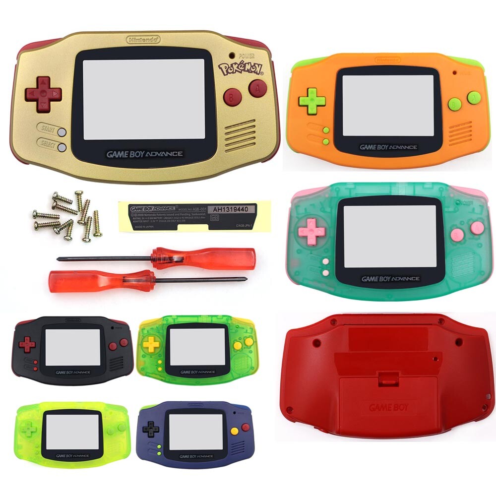 GBA Replacement Housing Case For Game Boy Advance For Hispeedido V2/V5 Laminated