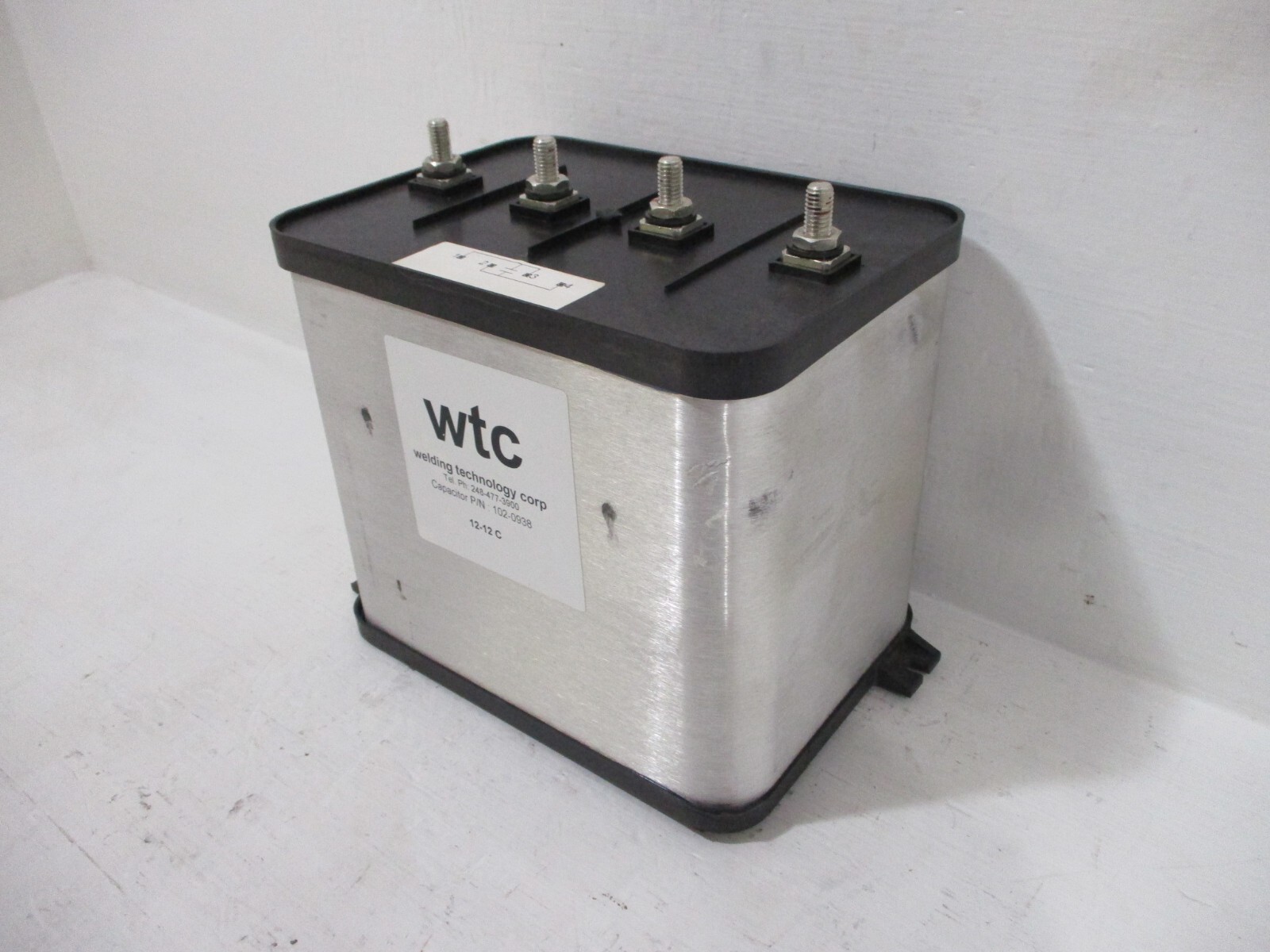 WTC 102-0938 Capacitor Welding Technology 804-5158 700/850-VDC