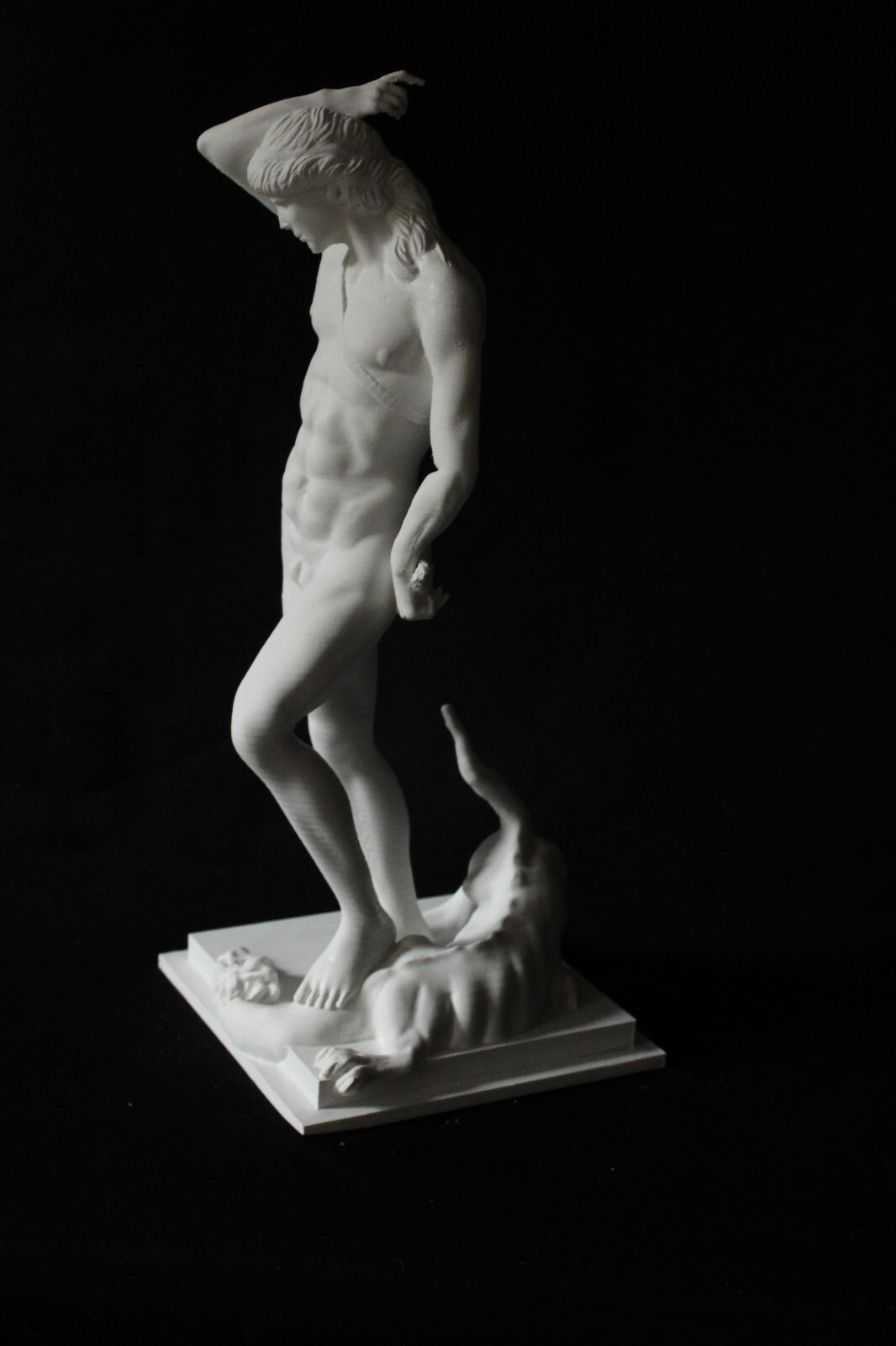 Apollo slaying Python Sculpture. ''20/50cm Big size desk gadget