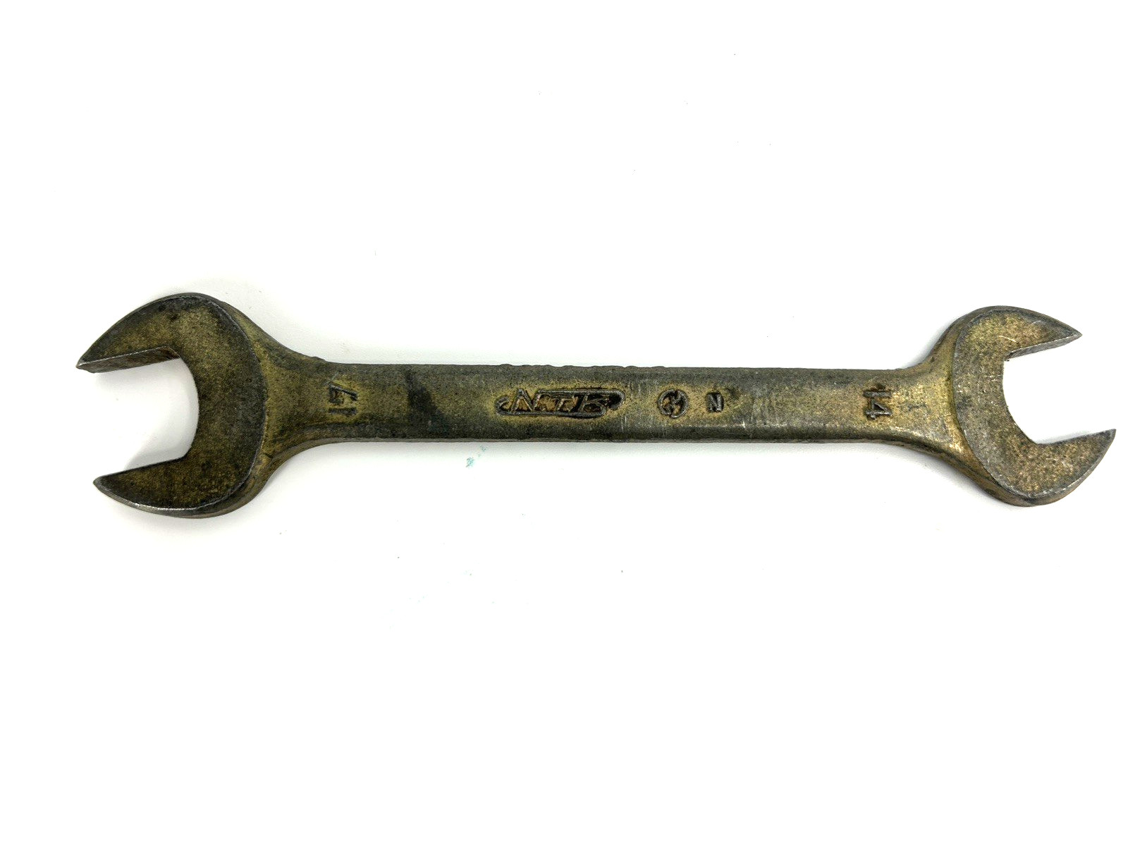NTK N.T.K. Motorcycle Open End Combination Wrench 14mm/17mm Drop Forged Tool