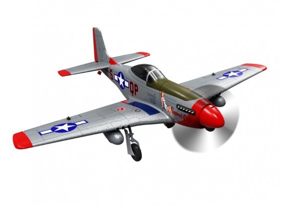 MO-FLY P-51D (RTF) 10CH EPP 685mm Fun Flyer for Beginner Without Camera (27")
